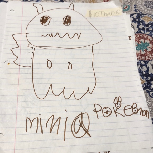 Kids handmade Pokemon Pic - Picture 3 of 9